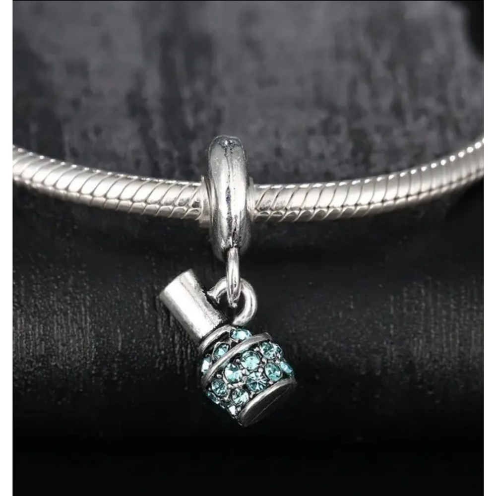 Charm Silver and Blue